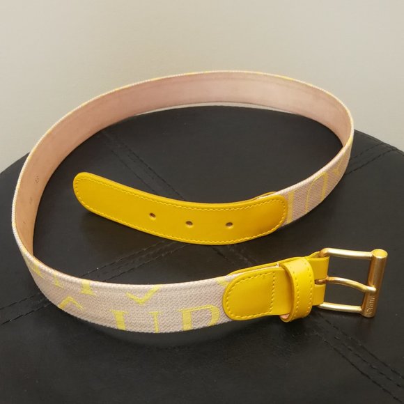 ?NEW Furla Leather/Fabric Belt
